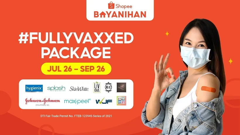 Shopee offers users FullyVaxxed Package
