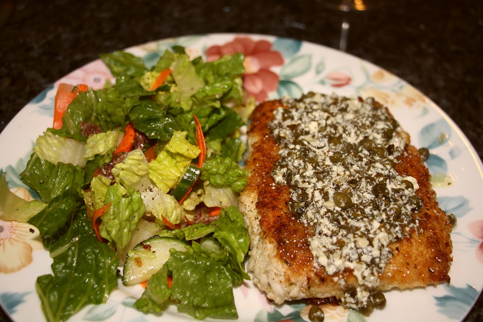 Big Dude's Eclectic Ramblings Pan Fried Italian Halibut With Lemon