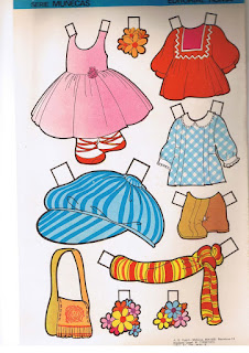 Bonecas de Papel - Paper Dolls - Muñecas Recortable