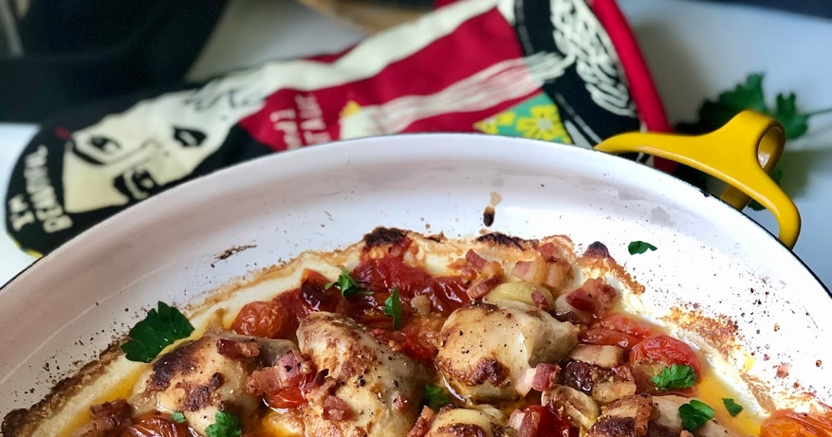 Melissa Clark's Chicken Thighs w/ Jammy Tomatoes