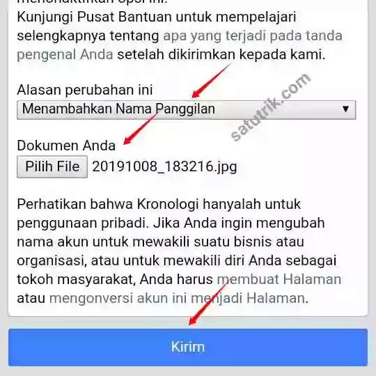 Cara Membuat Akun Facebook Tanpa Nama (Kosong) Lewat HP