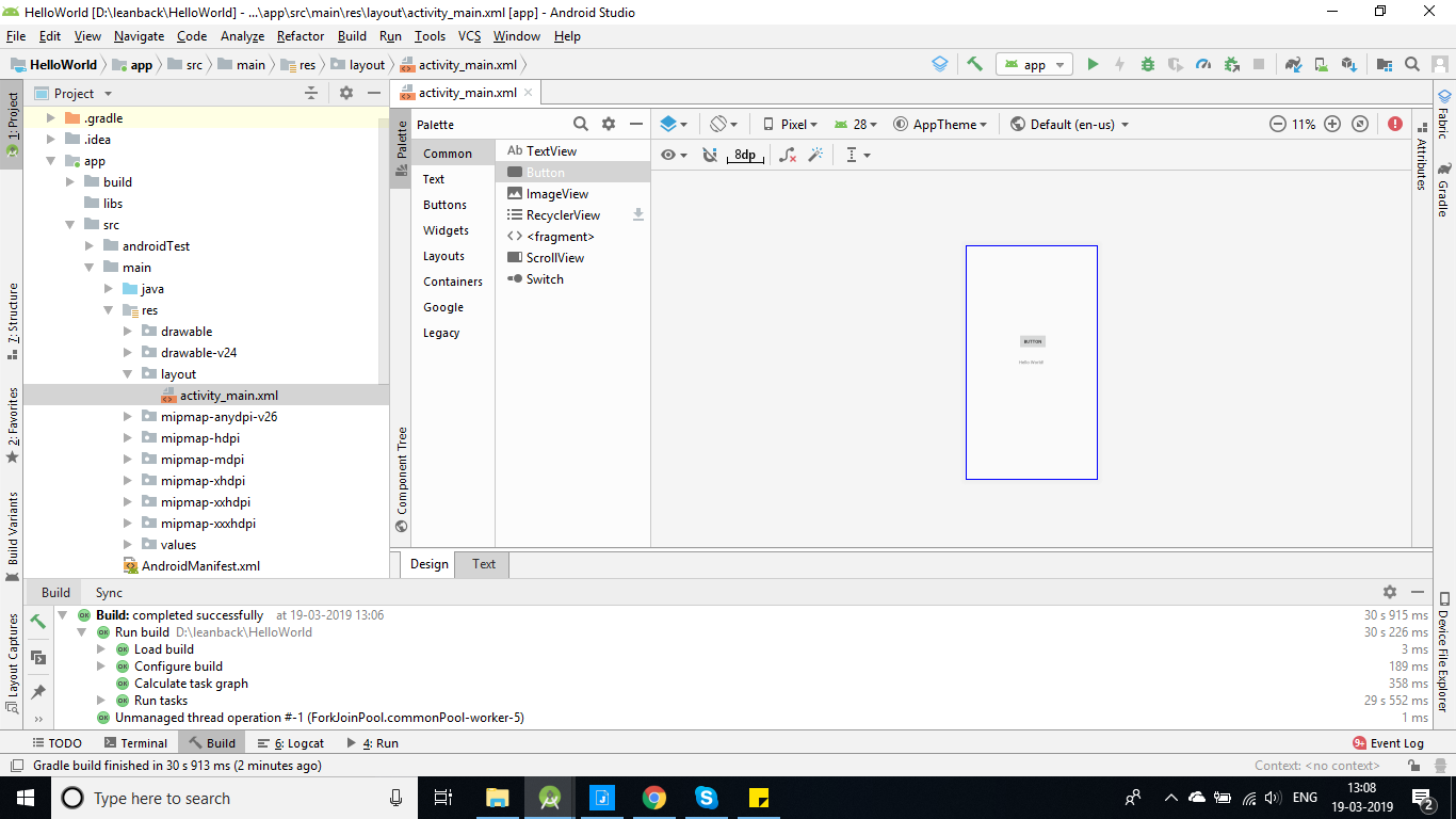 ANDROID TUTORIAL: UI and Toast