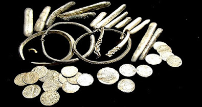 Клад серебра викингов 9-го века, оценен в £1,350,000 млн. фунтов стерлингов...
