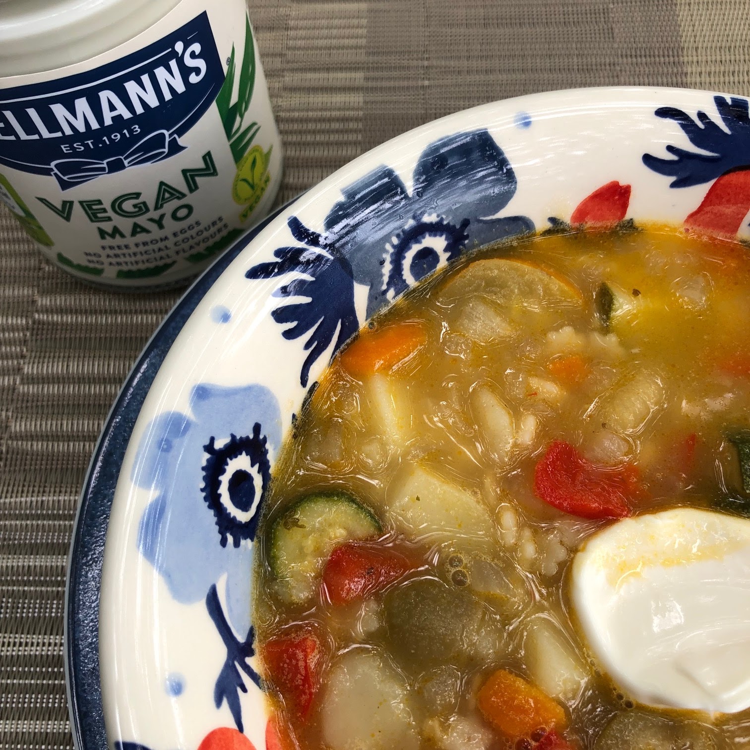 Chez Maximka Minestra with star pasta