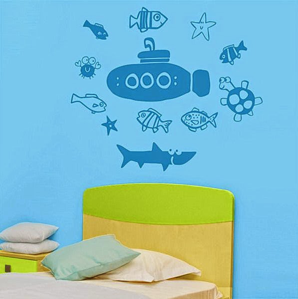 Beautiful wall stickers ideas for a cute girl nursery