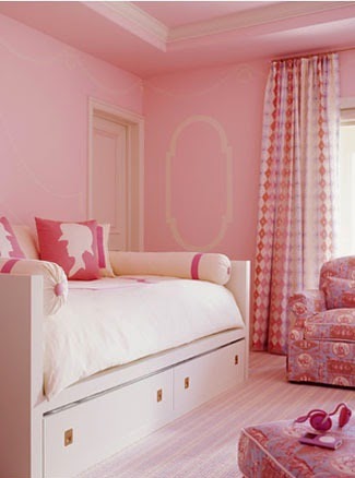 Pink Girls Bedroom