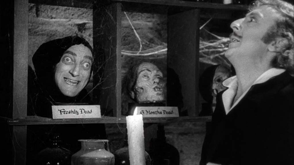 Marty Feldman in Young Frankenstein: Damn Your Eyes!