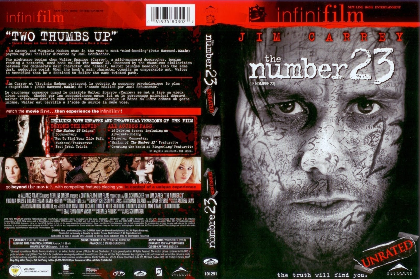 My Movie Review imdb copyright The Number 23 (2007)