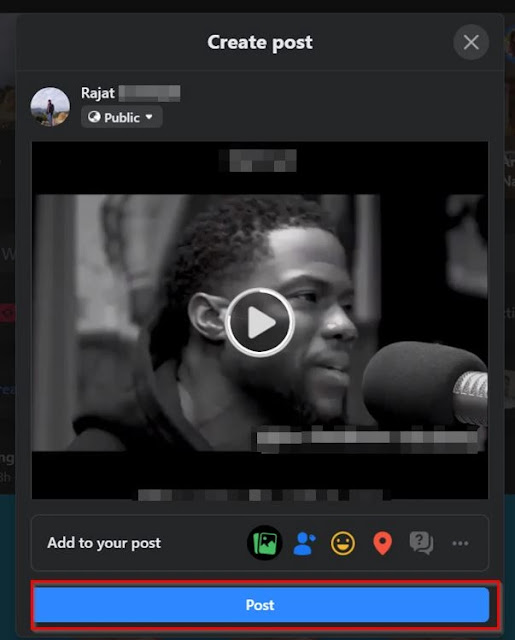 How to add/embed a YouTube video on Facebook