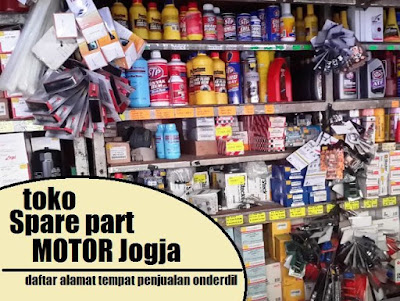 info tempat penjualan onderdil sepeda motor daerah istimewa Yogyakarta