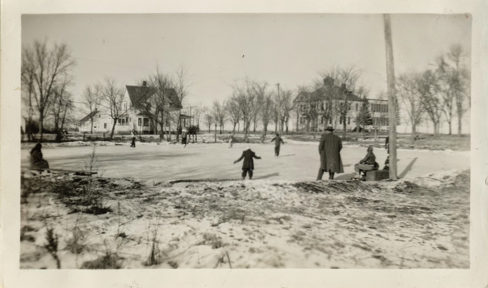 Brandon Mn History Center Fran Fuller Ice Skating Rink 19441945