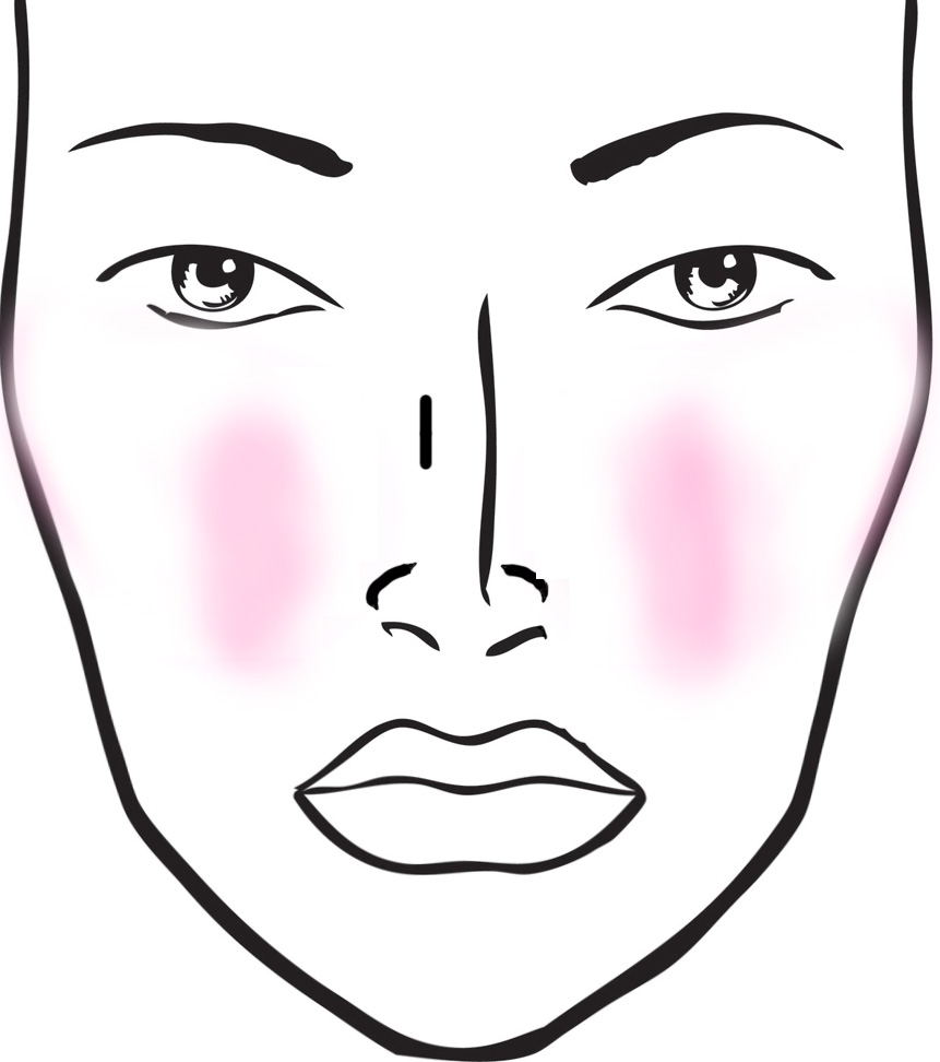 MakeupOfMine Applying Blush For Your Face Shape