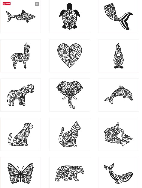 Fields Of Heather: Where To Find Free Mandala / Zentangle SVGS