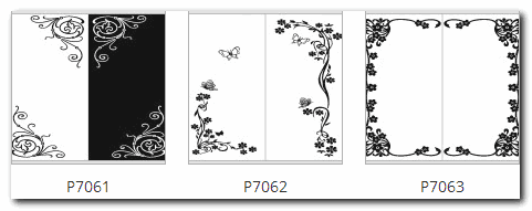 изображение рамок и уголков на зеркале