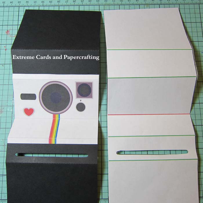 Valentine Instant Camera Pop Up Card