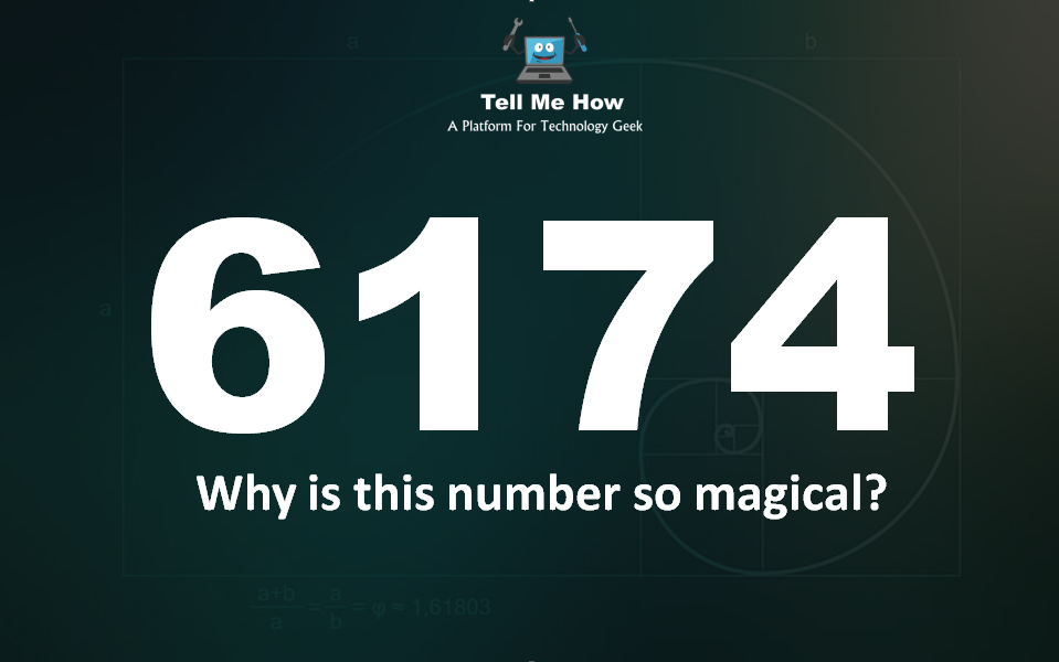 Mind Twister: Why 6174 is magical number?