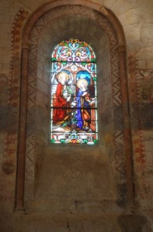 Romaanse kunst en architectuur Église SaintHilaire te SaintHilaire