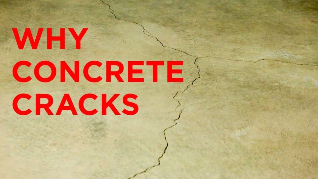 Why cracks appears in concrete slab Why concrete cracks