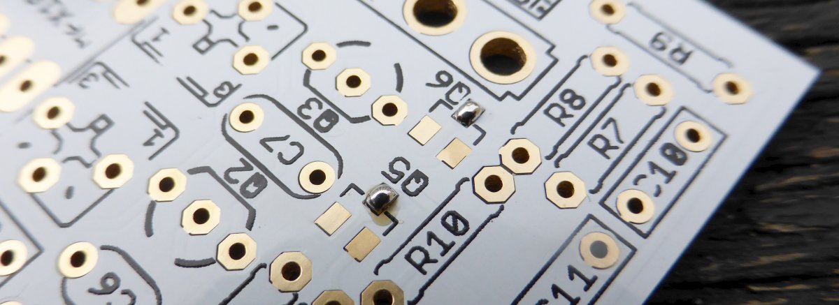 How to solder SMD JFET transistors