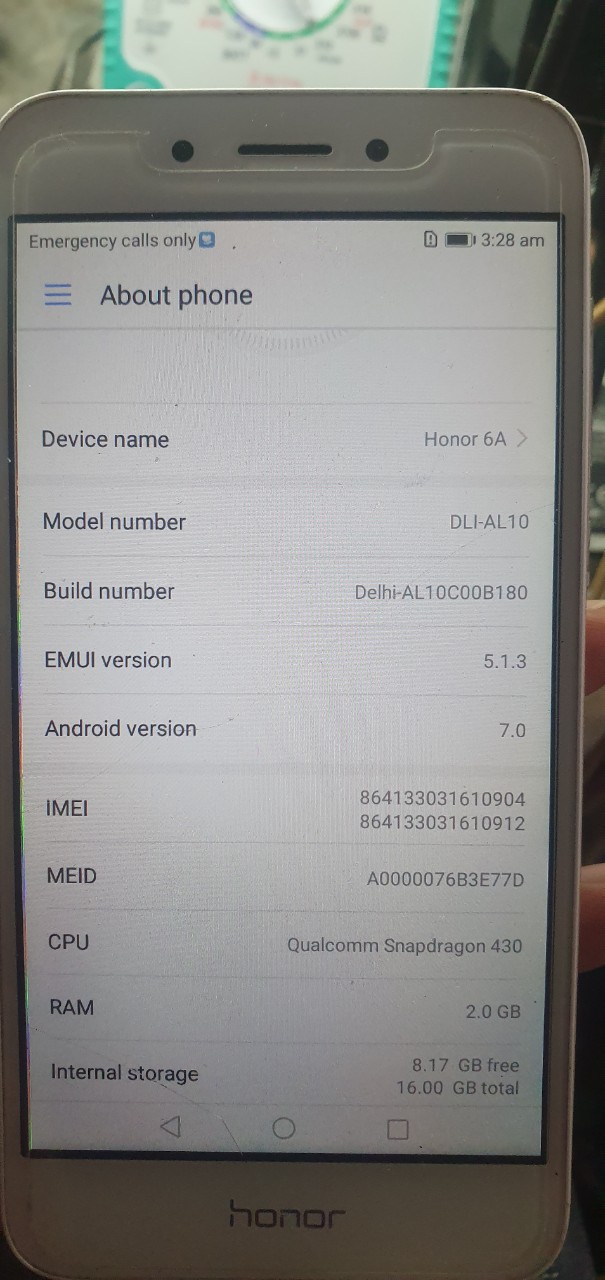 Honor 6A DLI-AL10 Convert Global DLI-L22