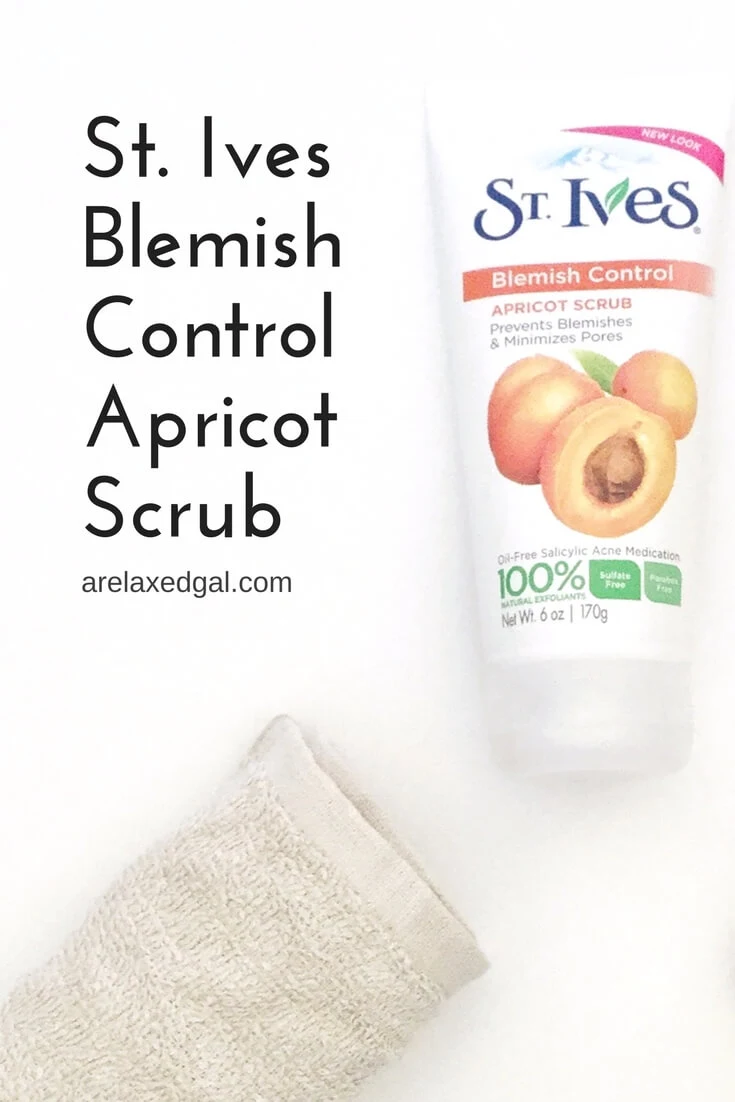 A review of St. Ives Blemish Control Apricot Scrub | arelaxedgal.com