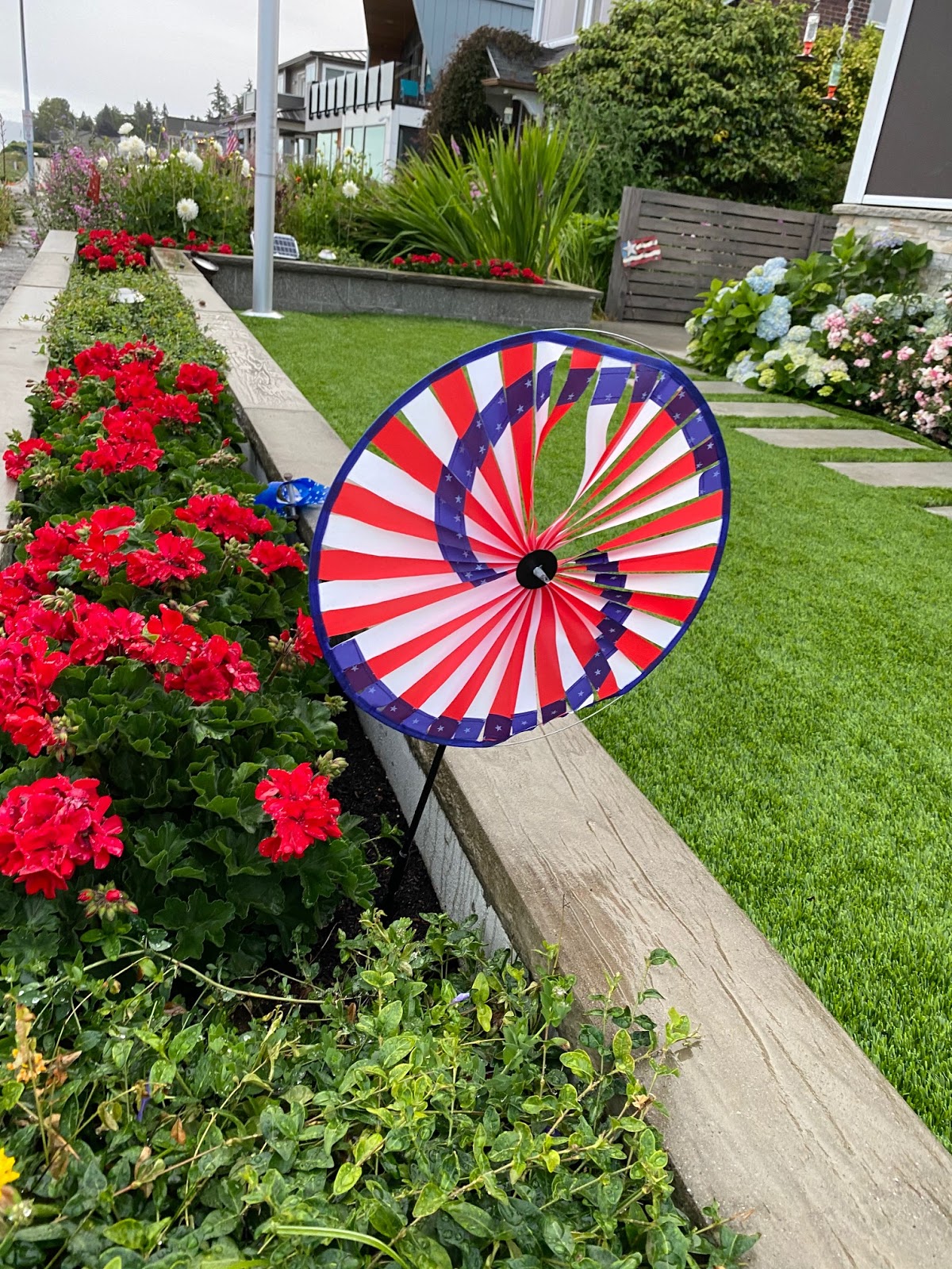 Shoreline Area News 4th of July pinwheel
