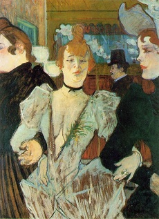 Toulouse-Lautrec y su musa en la Courtauld Gallery