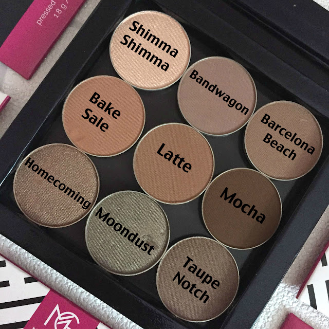 Makeup Geek Eye Shadows 