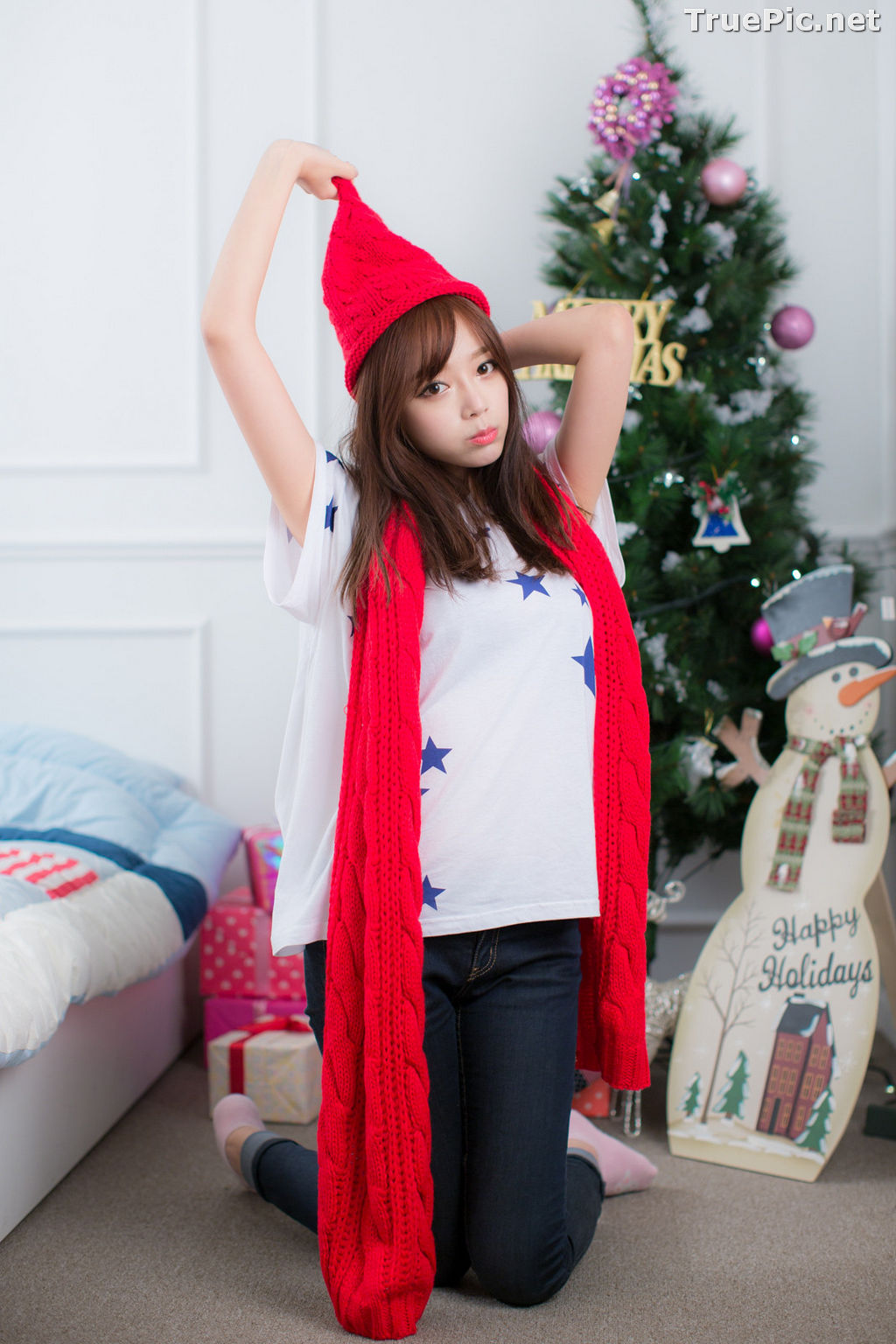 Image Korean Beautiful Model – Ji Yeon – My Cute Princess #2 - TruePic.net - Picture-33