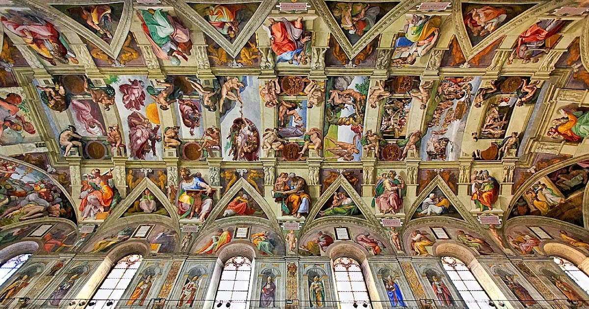 Taşkınbilgist: Sistine Şapeli ve Michelangelo'nun Muhteşem Tavan Freskleri