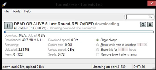 Torrent2exe