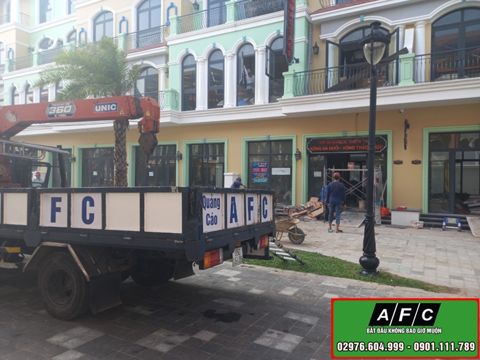 Thi công bảng hiệu kinh doanh Star 99 đẹp tại Phú Quốc