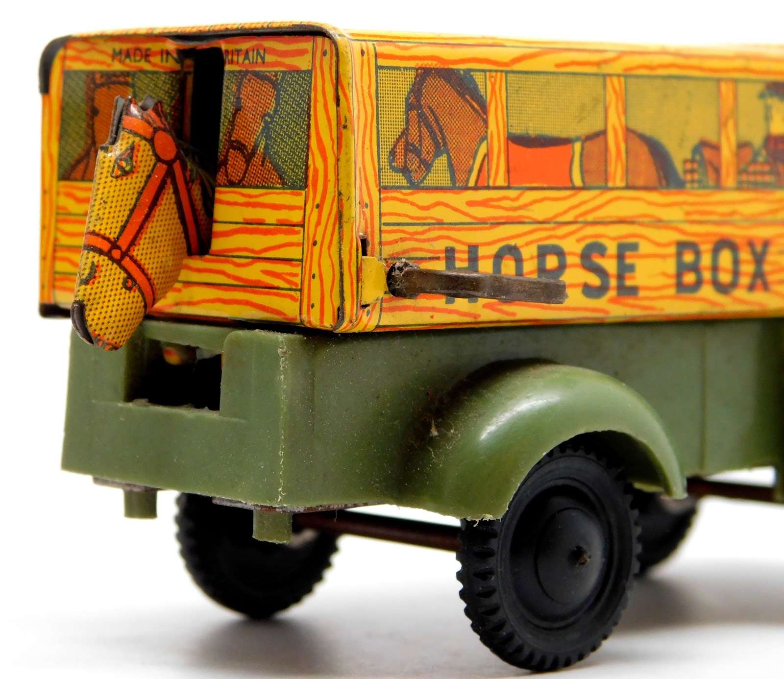 Toys and Stuff WellsBrimtoy Pocket Toys Horse Box Lorry (Truck) 1950s