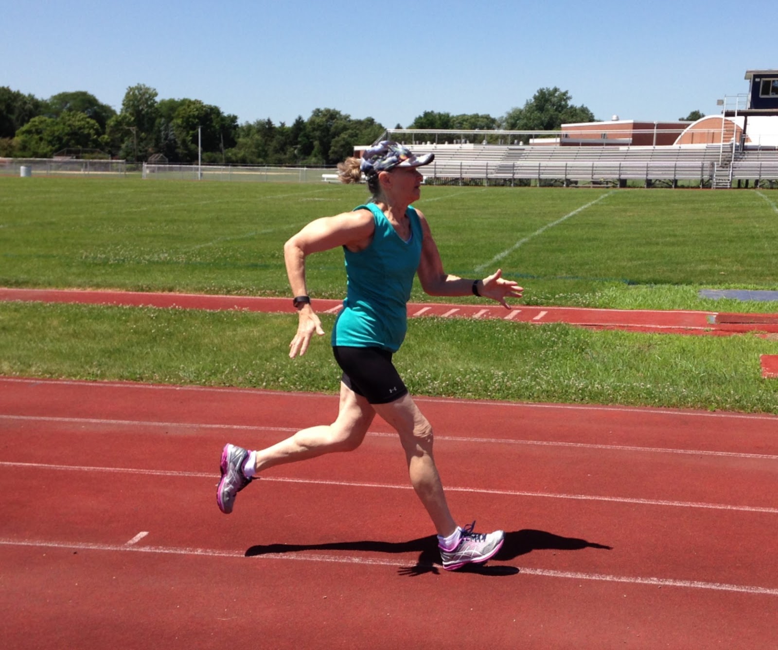 Sprinting For Seniors Sprinting on the Track