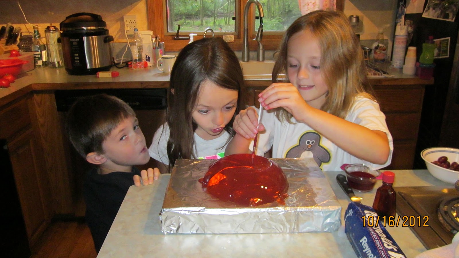 Science Mondays Gelatin Volcano