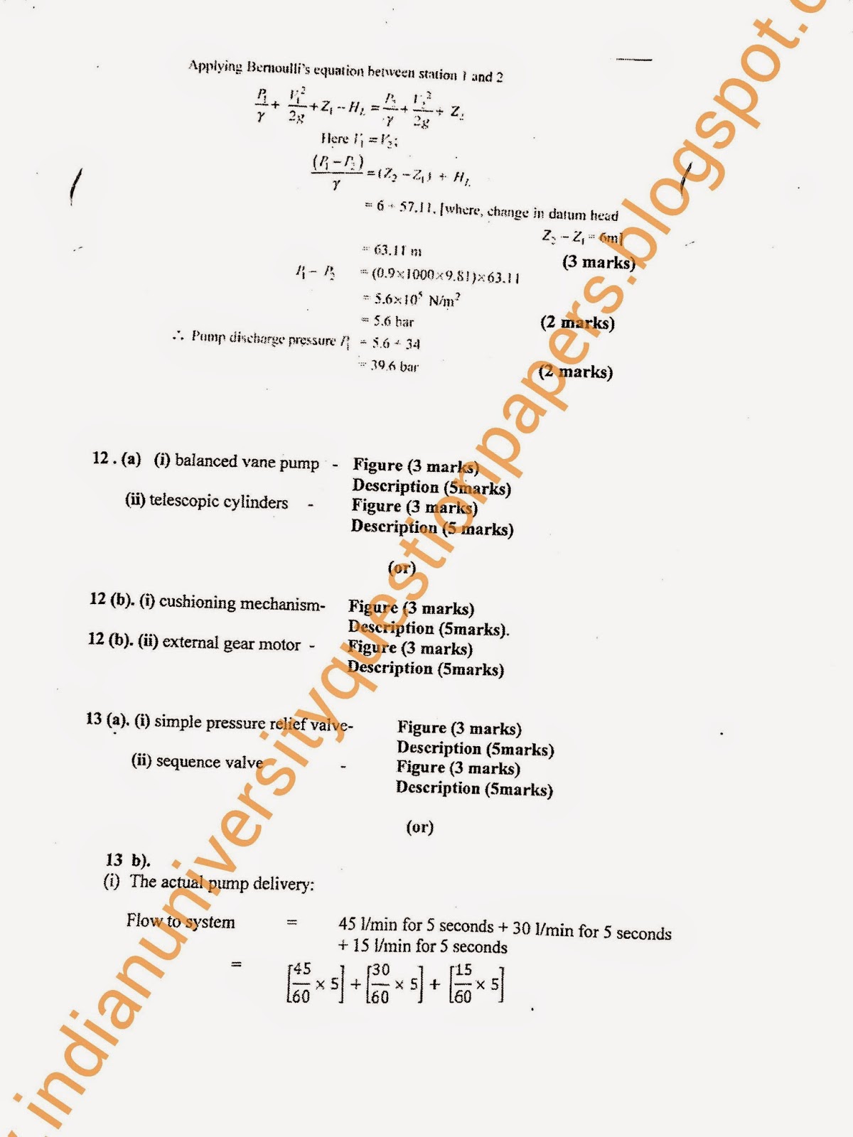 ME 2305 Applied Hydraulics and Pneumatics Anna University B.E MECH