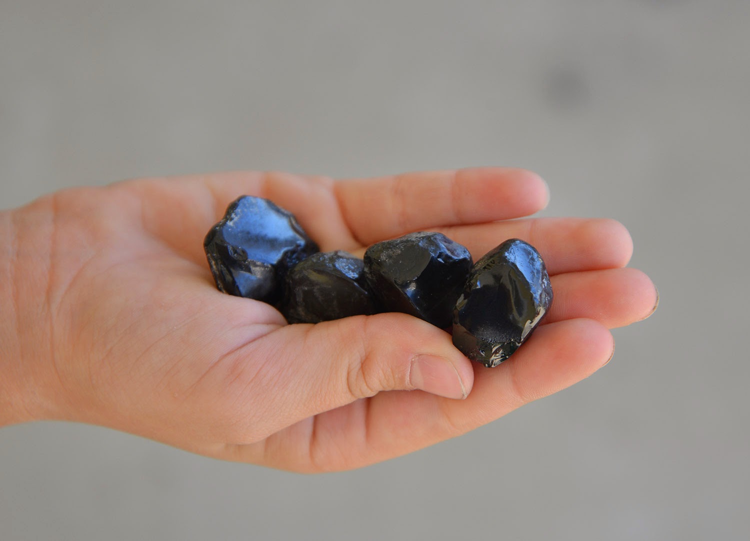 A school of fish: Collecting Obsidian (Apache Tears) near Topaz Mountain