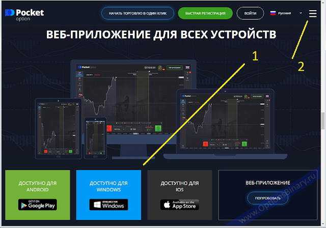 Скачать платформу PocketOption Скачать платформу PocketOption