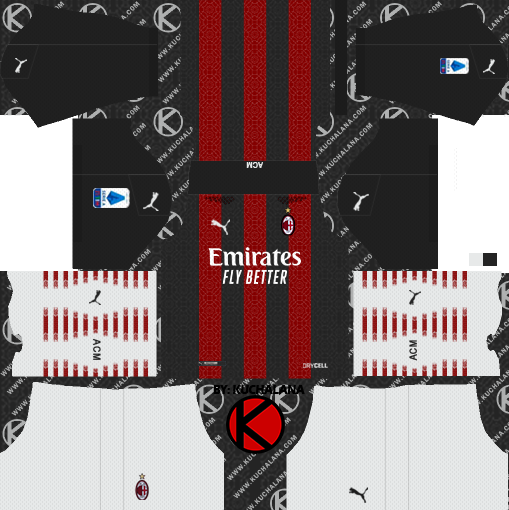 Kit dls hotsell 2020 ac milan