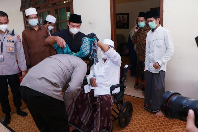 kapolda minta restu kiai djazuli
