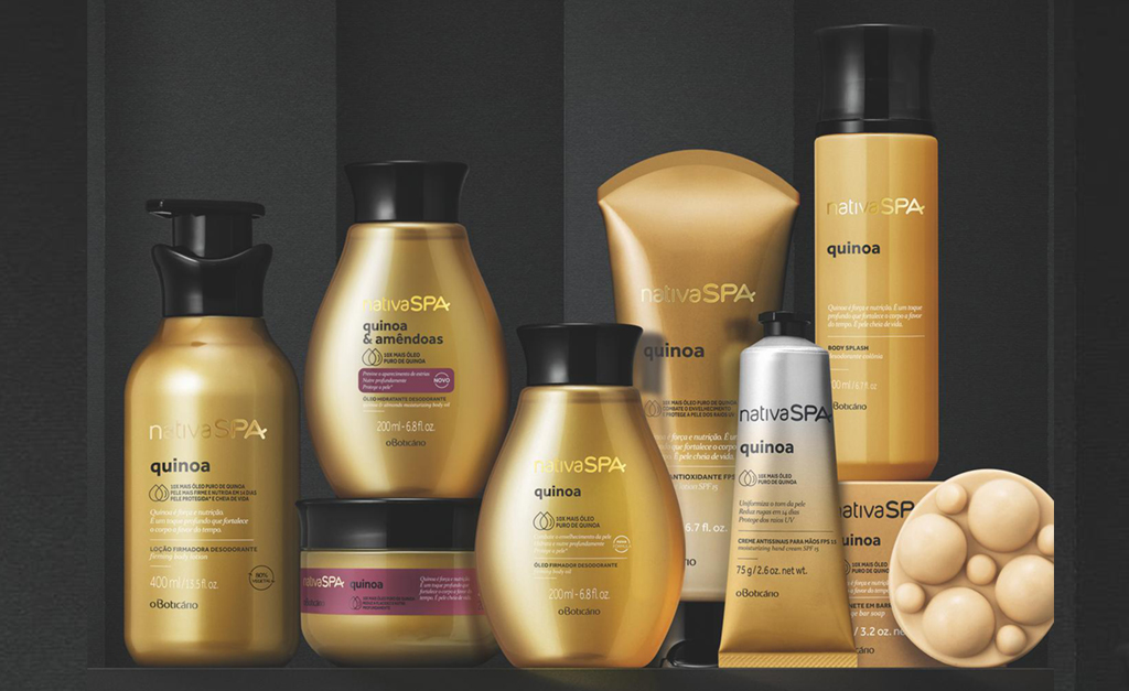 Nativa SPA Quinoa o Boticário Lianna Sene