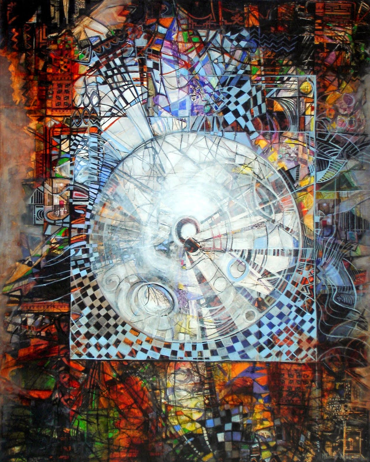 Le temps - 92 x 73 cm - 2014