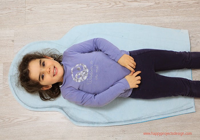 DISFRAZ DE MATRIOSKA DIY: la cara