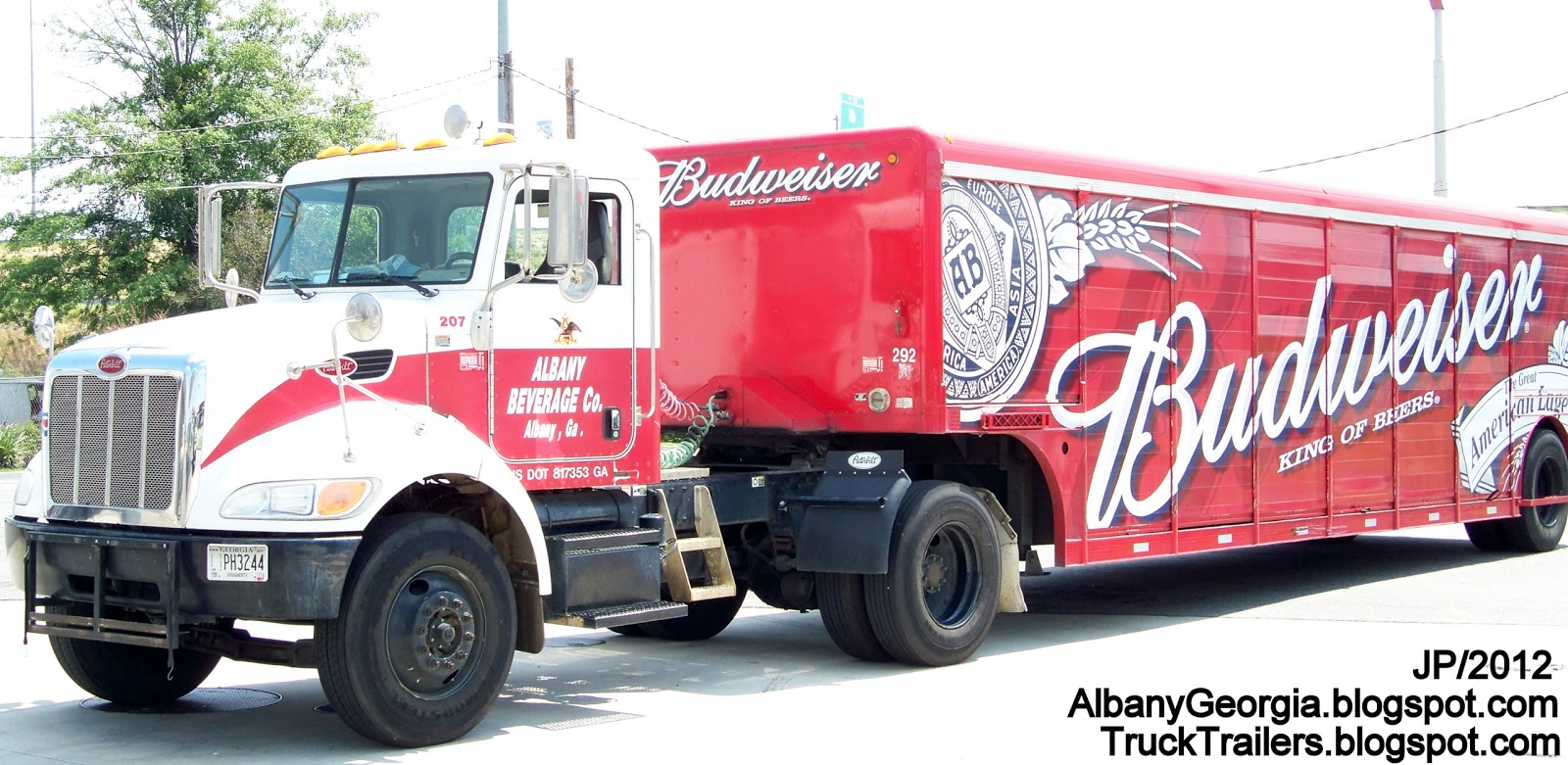 TRUCK TRAILER Transport Express Freight Logistic Diesel Mack Peterbilt