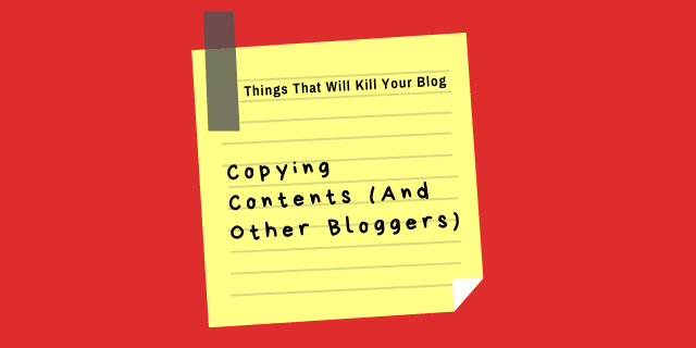 things that will destroy your blog - bad quality blog