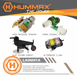 Alat Pertanian Cultivator Hummax Megator