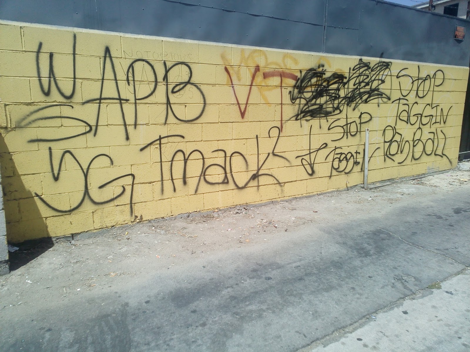 blood piru brims gangs graffiti Athens park blood