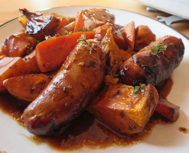 Sausage, Vegetable & Gravy Bake The English Kitchen