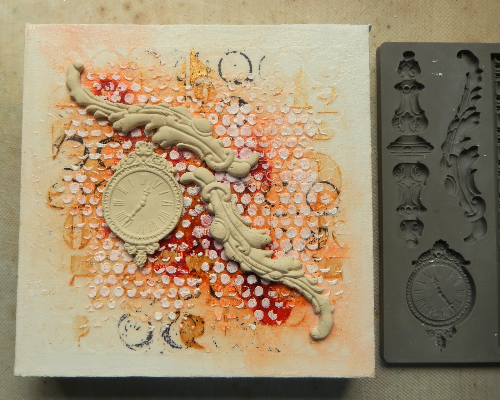 TFJB Inspiration Ave: Friday Focus - Prima IOD Moulds and Paper Clay
