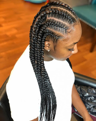 Black Braided Hairstyles 2020 For Ladies to trend upon for this week